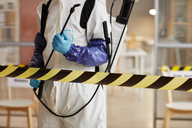 Professional Crime Scene Cleanup technician working in New Durham, NH
